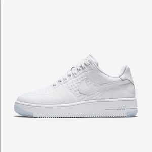 Nike Air Force one fly knit low top sneakers